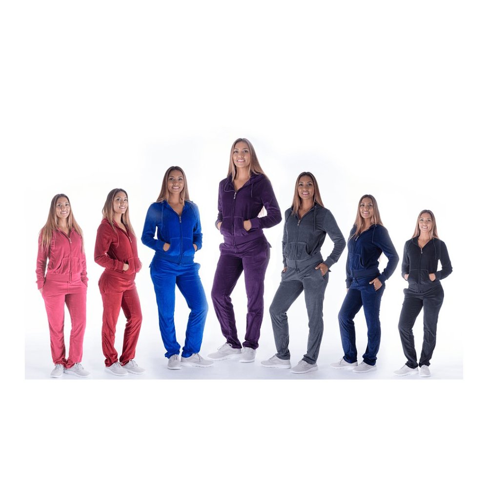 Women's Soft Active 2 Piece Vector Hood & Pants
